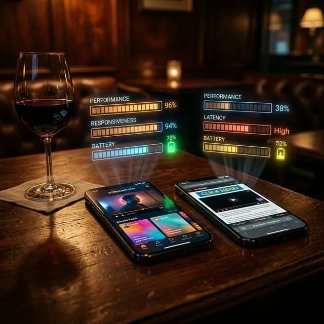 App de Casino ou Browser? A Comparação Técnica (2026) - Guia Completo Portugal