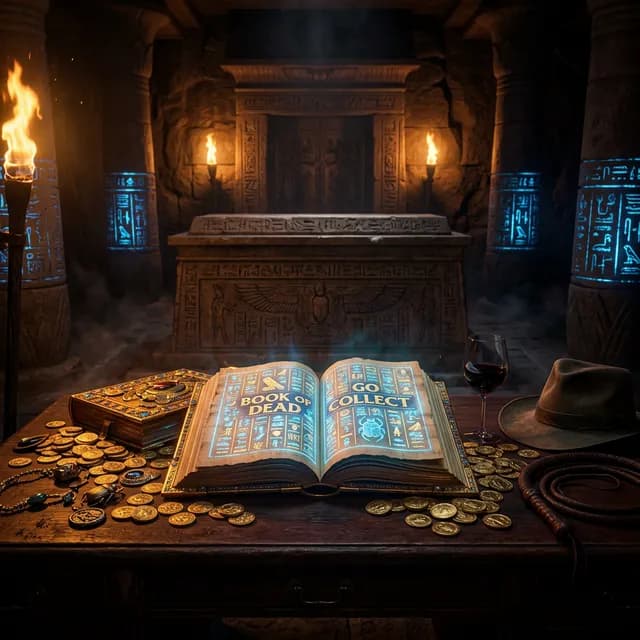 Book of Dead GO Collect (2026): O Novo Clássico com Mecânica de Moedas