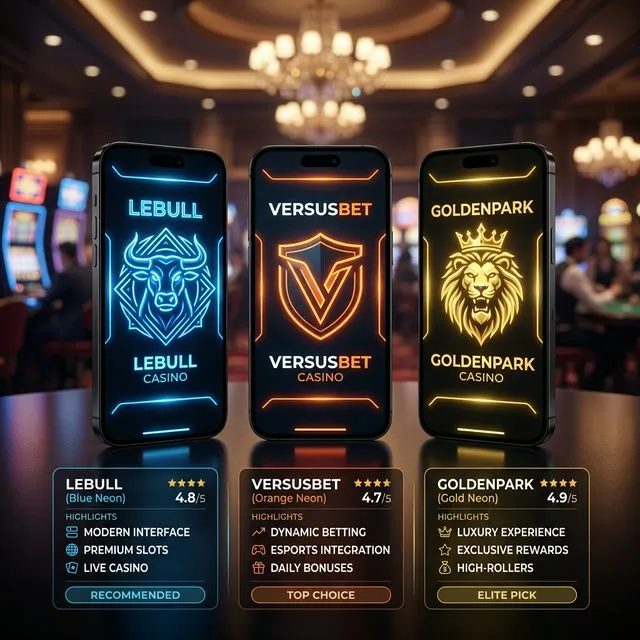 LeBull vs VersusBet vs GoldenPark: Qual o Melhor Novo Casino de 2026?